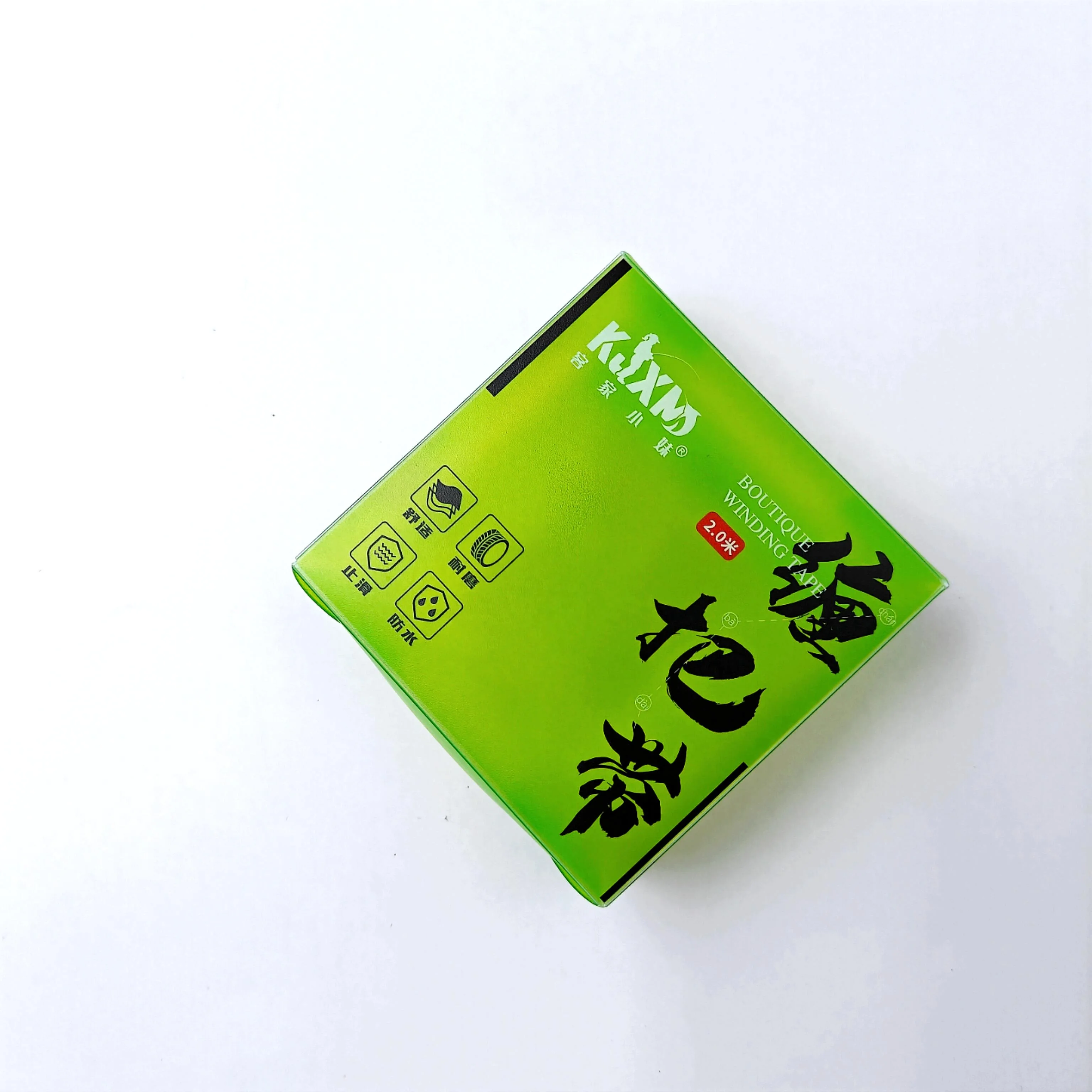 На заказ Зеленый ПВХ ПЭТ полупрозрачный ПП матовый Теннисный руль рыболовная удочка крючок лента для рукоятки подарочная упаковка маленькая пластиковая коробка