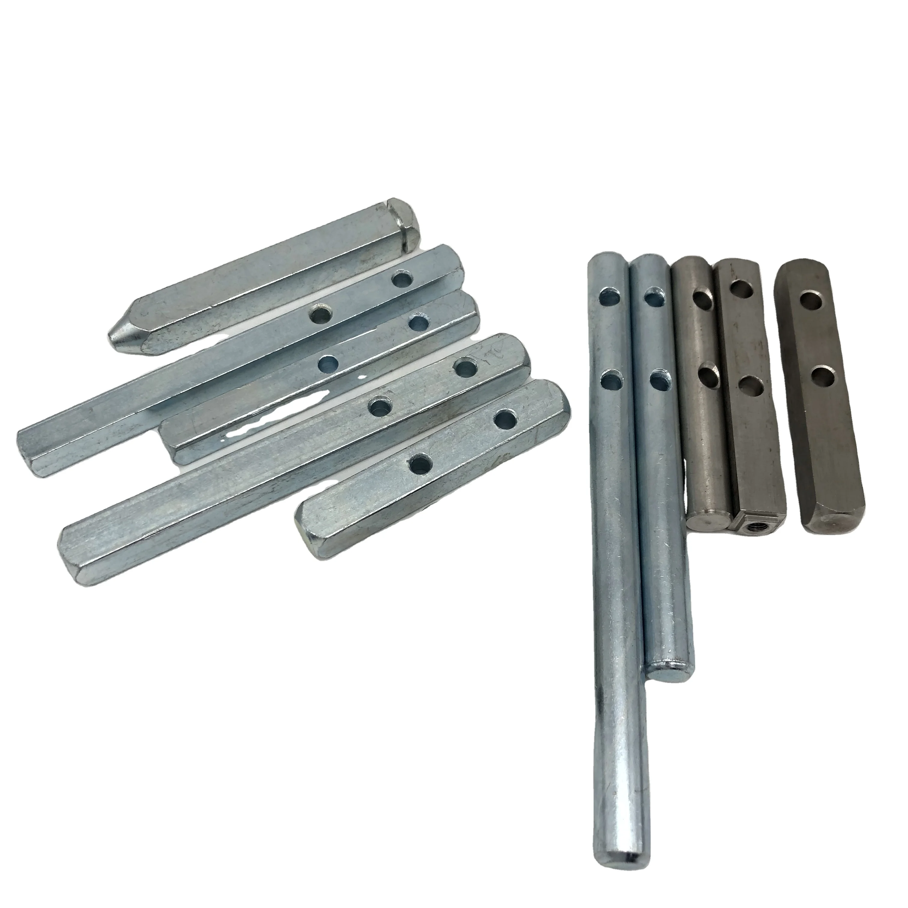 GI G.I. SS SS304 лезвие заслонки из оцинкованной стали, квадратный SQ12, SQ10, Круглый, 12, 12,5, 12,7, 1/2 дюйма, лезвие шпинделя, вал с Алексом