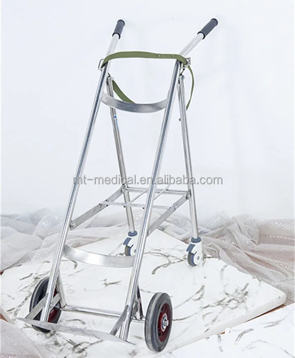 MT MEDICAL Oxygen Tank Cart Serving Oxygen Cylinder Aluminum Trolley