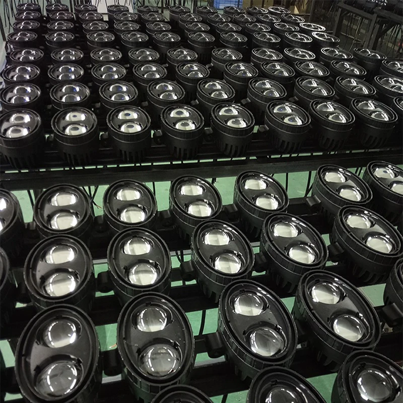 led blue square danger area red zone forklift safety light fork lift warning light