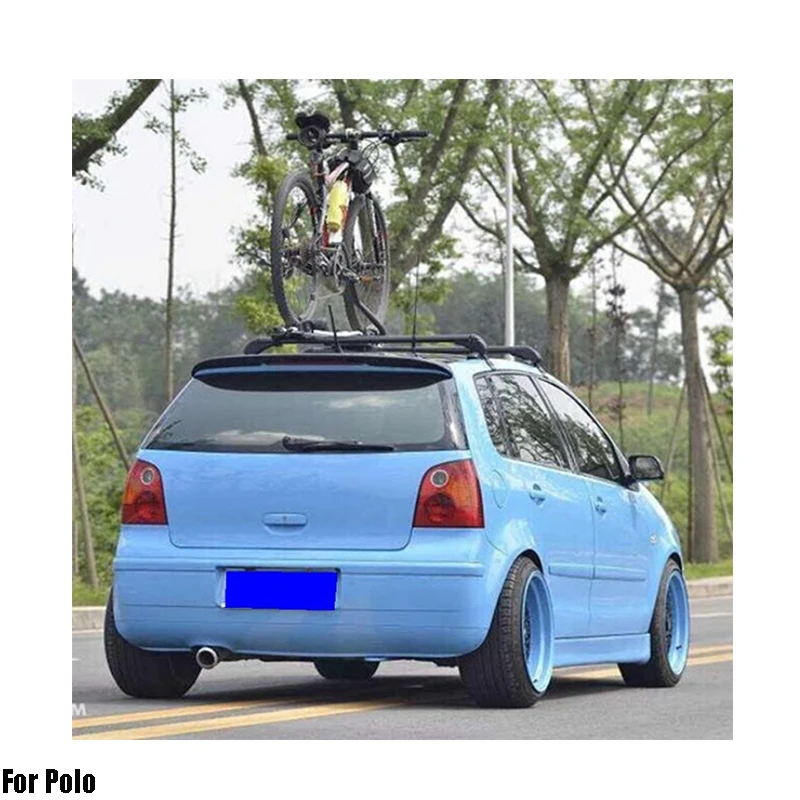 
ABS Primer Painted Back Roof Spoiler For Polo 2006-2009 Rear spoiler 