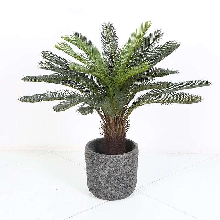  Большое искусственное пальмовое дерево Sago Cycas пластиковые комнатные и Уличные декоративные растения оптовая продажа с