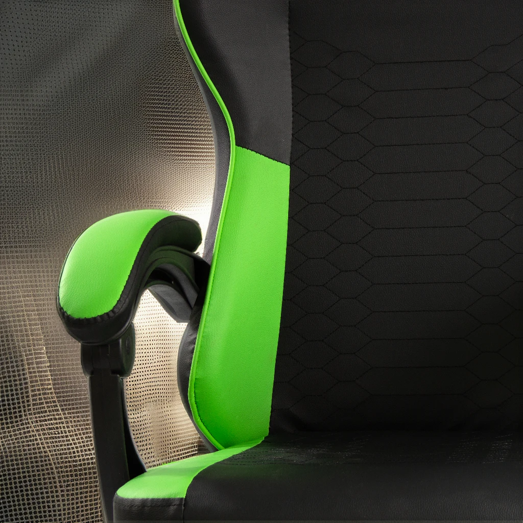 Factory Heavy Duty Commercial Gaming Swivel Chair Cheap Synthetic Leather for Office Use Optional with PVC and PU