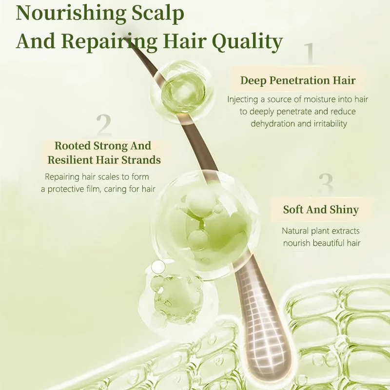 Natural organic coconut oil hair care essential oil is suitable for dry damaged hair which is fluffy  smooth and nourishes hair