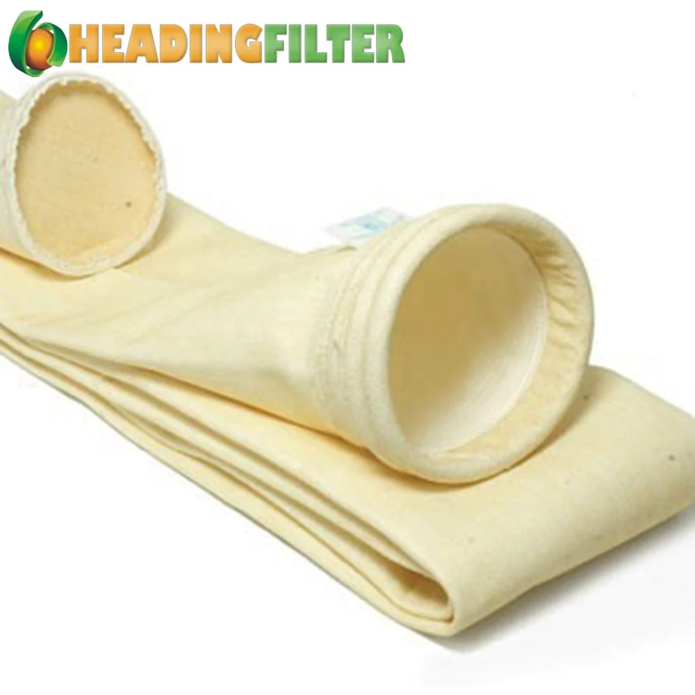 Felt PTFE Filter Bags Sleeve Chemical Resistance For Waste Incinerator
