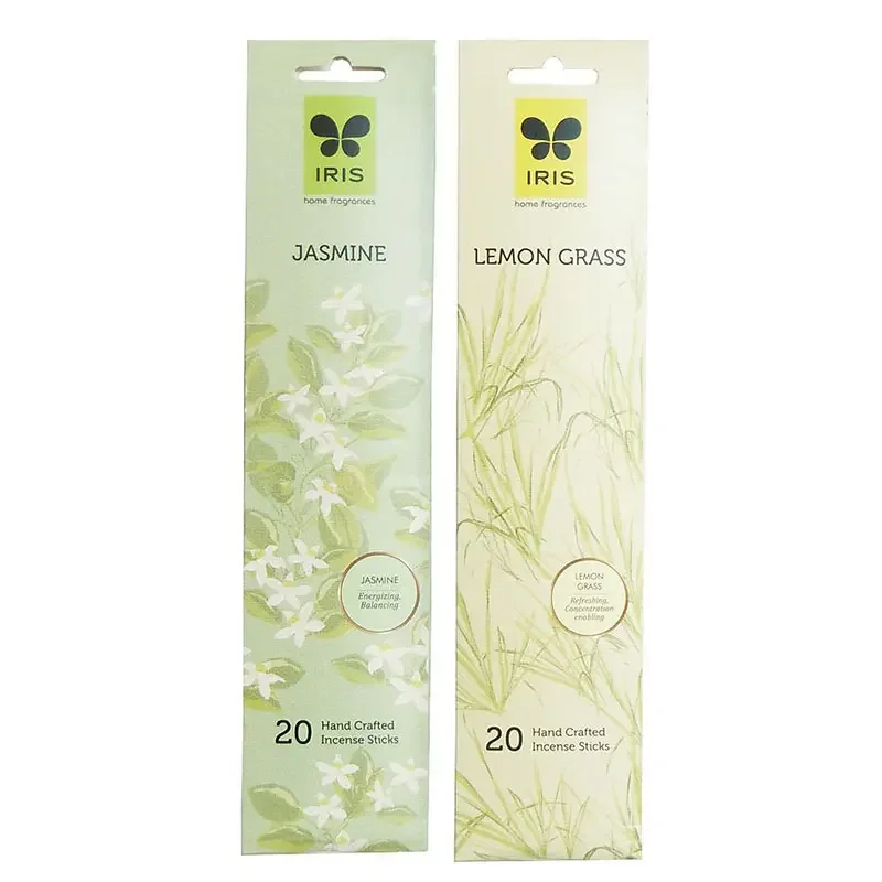 cardboard paper customized logo gold foil incense box packaging