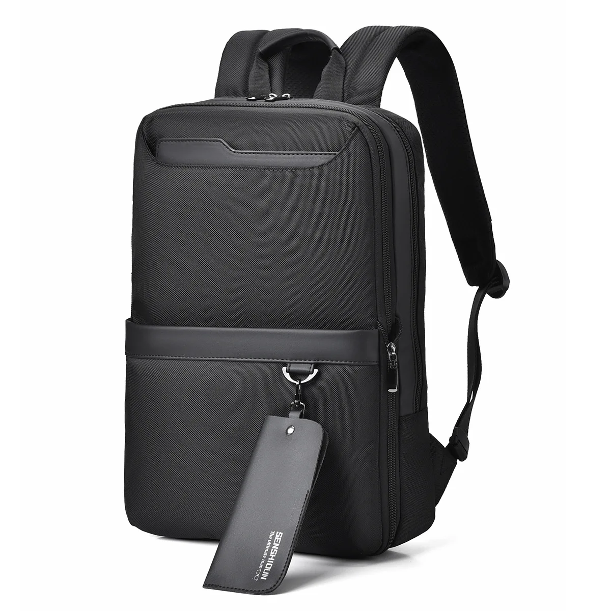 High-Quality Expandable Waterproof Business Backpack, Unisex Fashion Backpack Suitable for 15.6-Inch Laptop Computers