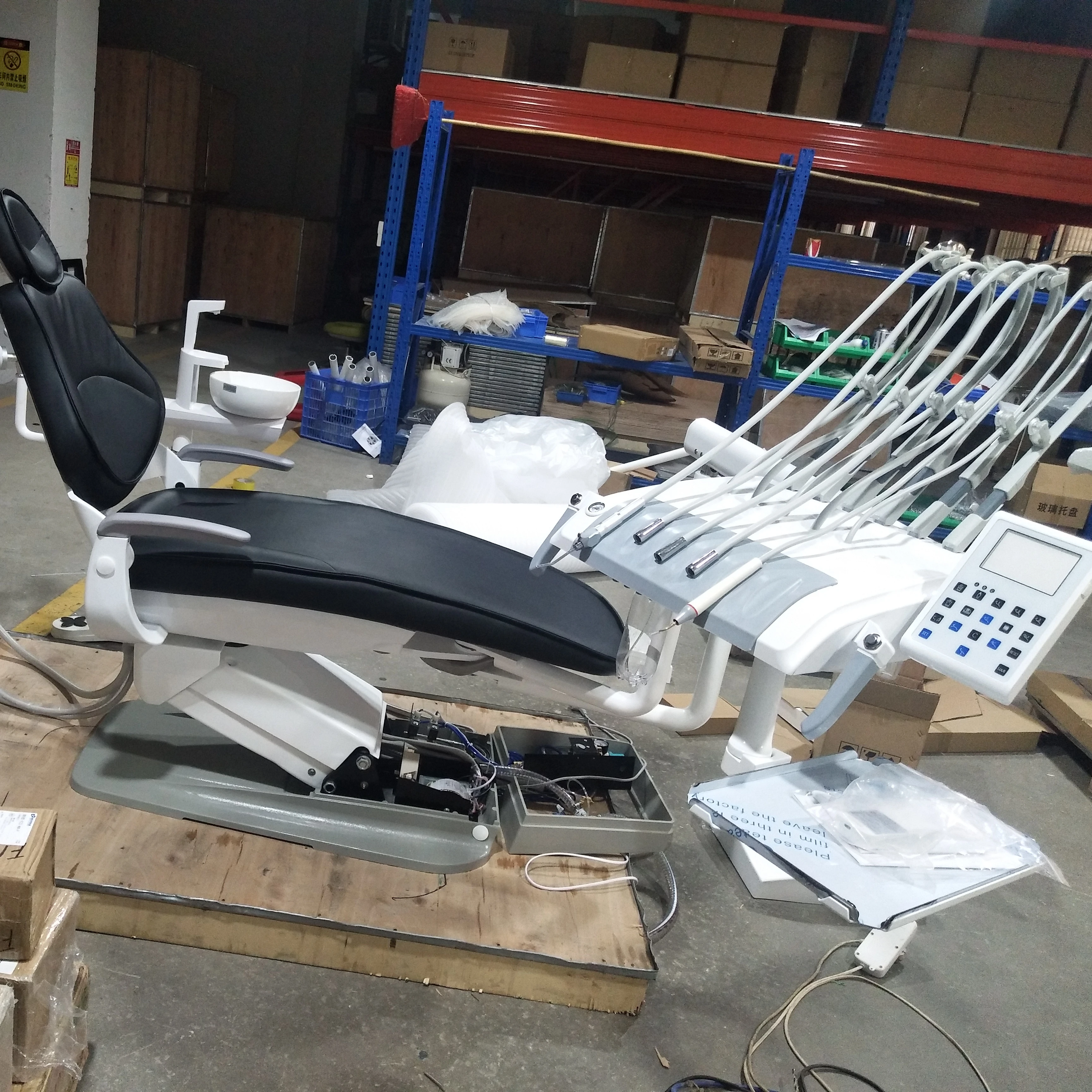 Новейшая улучшенная версия для левши американского типа 9 стоматологическое кресло полный комплект