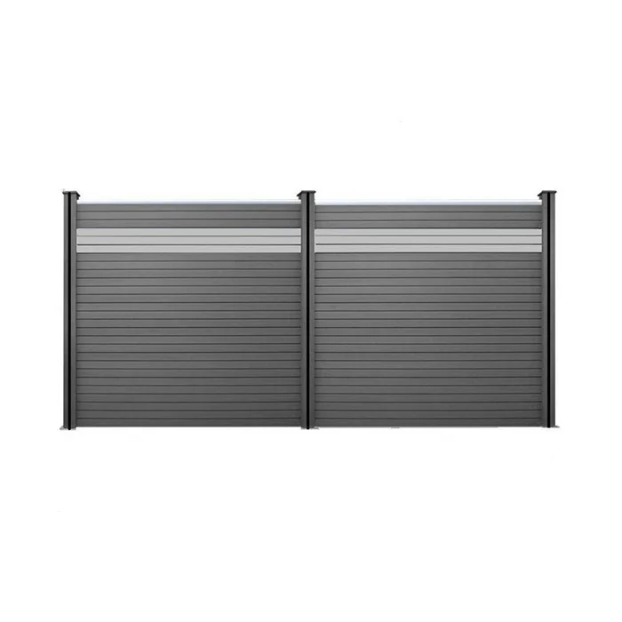 High Quality Outdoor WPC Composite Decking Board Crack-resistant Garden Fence