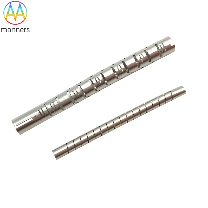 Custom Medical Hypo Tube For Endoscope Bending Section Laser Cut Medical Stainless Steel Hypotube