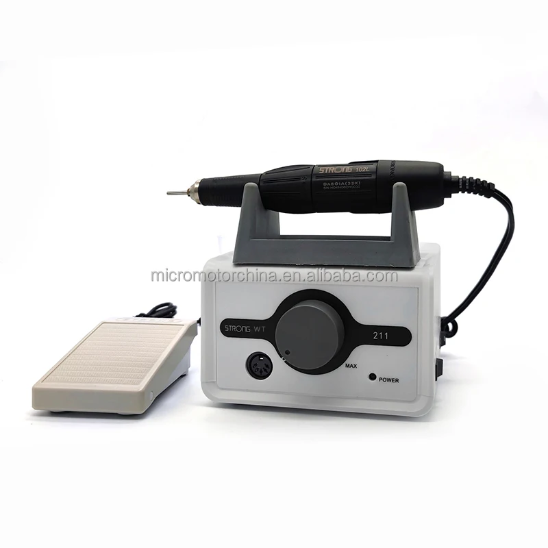 High Quality Factory Price strong 211 MAX machine Strong 102L electric nail drill machine special  manicure pedicure nail drill