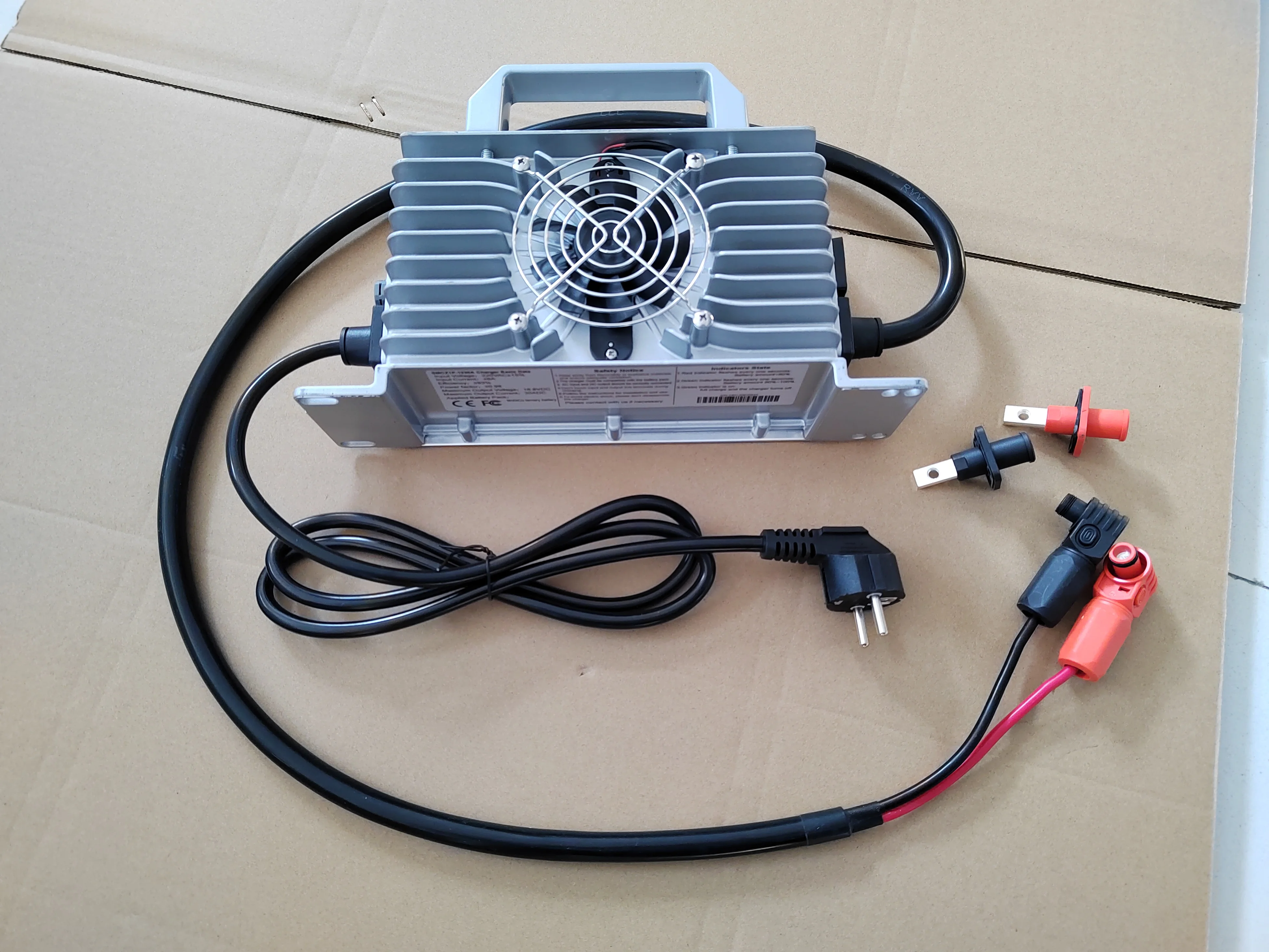 Factory Direct Sales Portable Electric Car Battery Charger IP67 Waterproof 96V Lithium Battery Charger charger batteries car