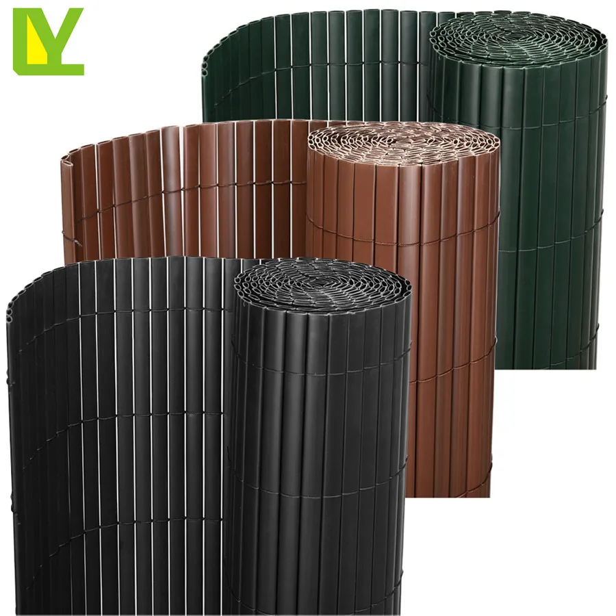 PVC bamboo fence double face balcony privacy screen