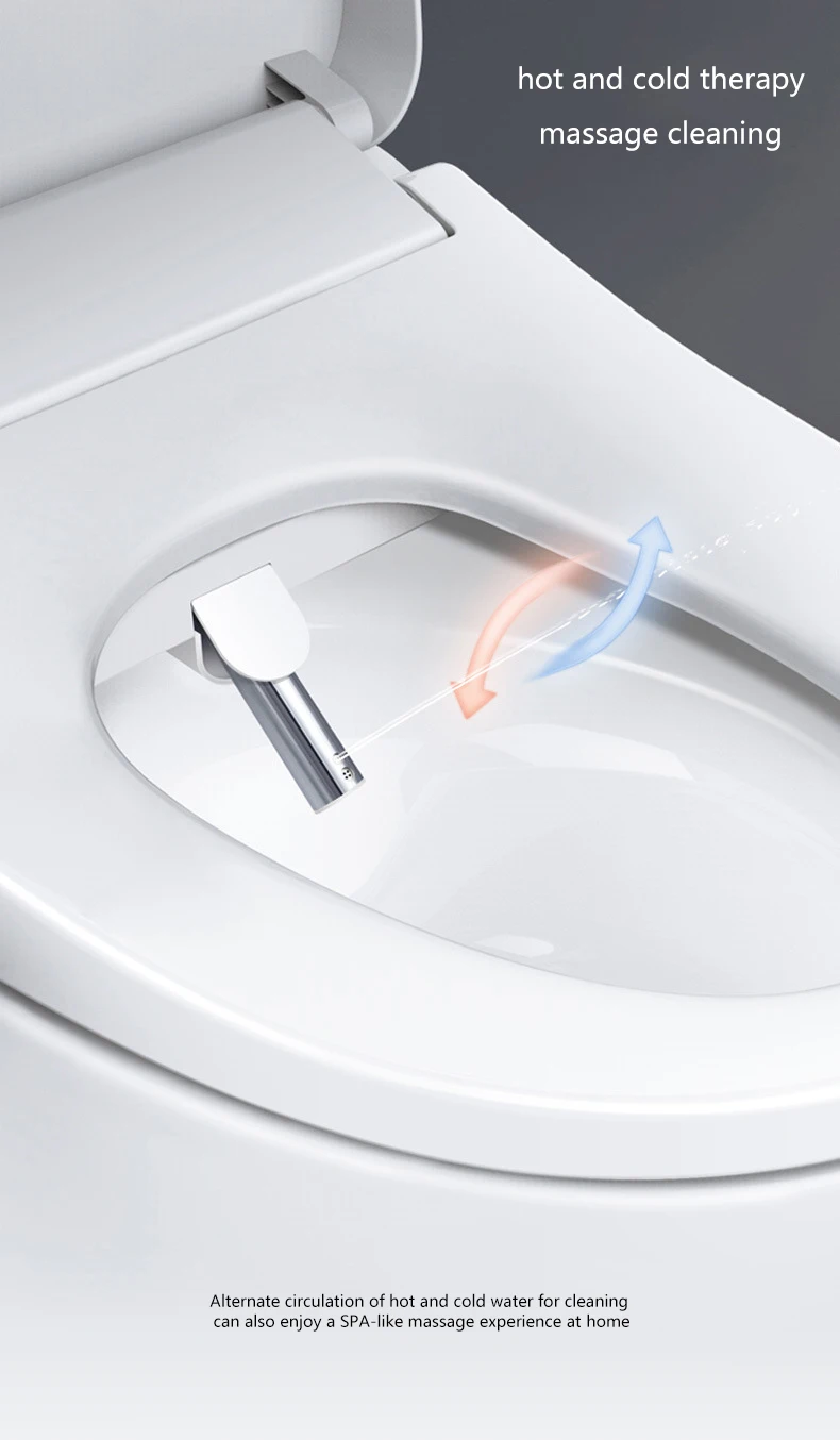 Automatic warm bathroom smart toilet Disposable Smart Toilet Seat Cover Hygiene Toilet Lid