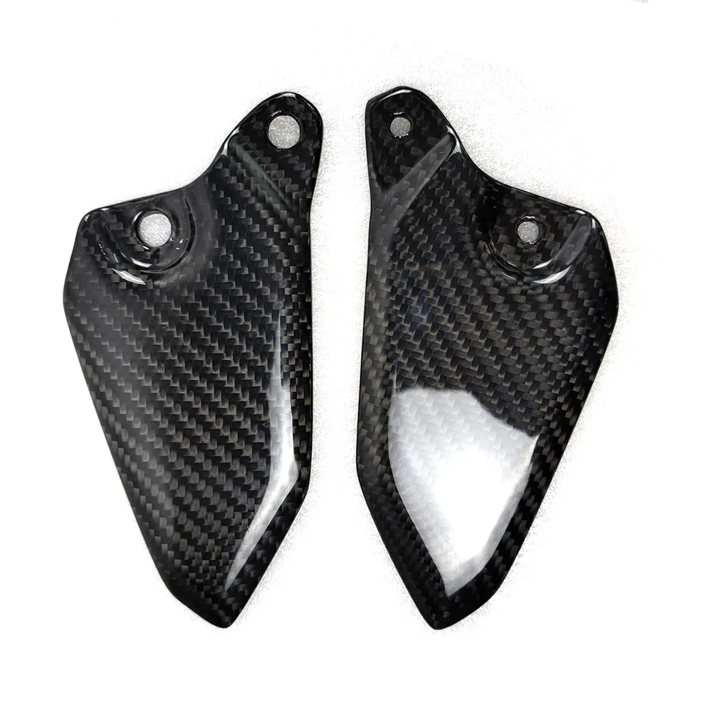 For Kawasaki Ninja Z900rs Z 900rs 3K Carbon Fiber Motorcycle Accessories FootPeg Footrest Rear Set Heel Plates 2018-2020