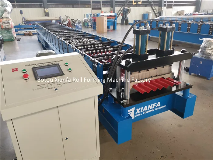 corrugated sheet standing seam metal roof roll forming machine