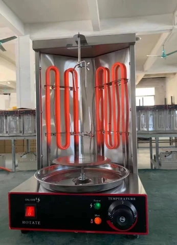 Middle Eastern BBQ Barbecue High Capacity Home Use Shawarma Chicken Machine Electric Stainless Steel Meat Product Making Machine