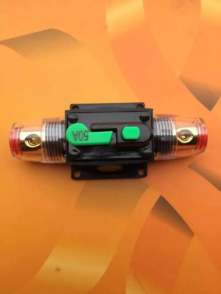 
DC 12V-24V Auto Car Marine Bike Stereo Audio Circuit Breaker Reset Fuse Inverter 