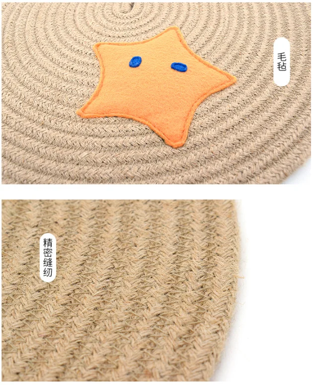 china supplier amazon hot selling hemp rope pet toy scratching pad board for cat