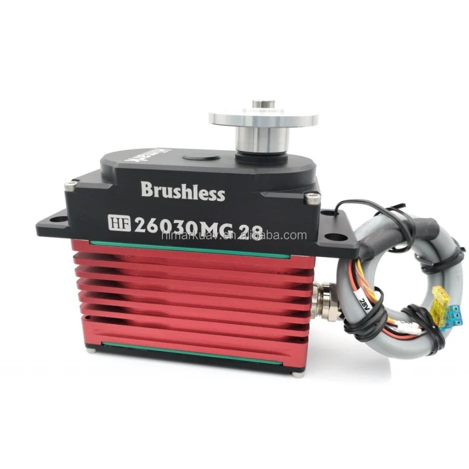 HIMARK 26030 мг 28VPWM + RS422 226 2 Lbf-In 1 77 дюймов OEM ODM 7075 аэрокосмический алюминиевый корпус сервопривод производитель Komponenten