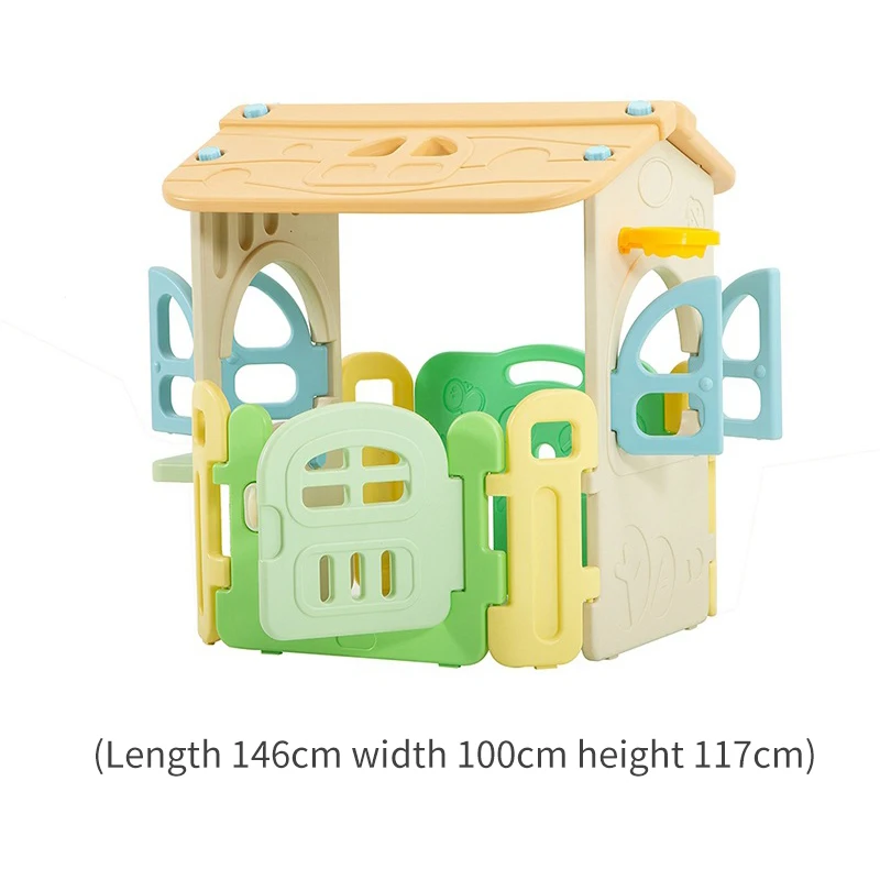 Outdoor Children Plastic Play House for Kids Playhouse Toys Wholesale Portable Indoor 1 Piece Fashion Playground Indoor