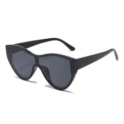 HW 20029 One-Piece Sunglasses Oversized Women Men Cat Eye Sun Glasses UV400 Shades ready stock sunglasses 2023