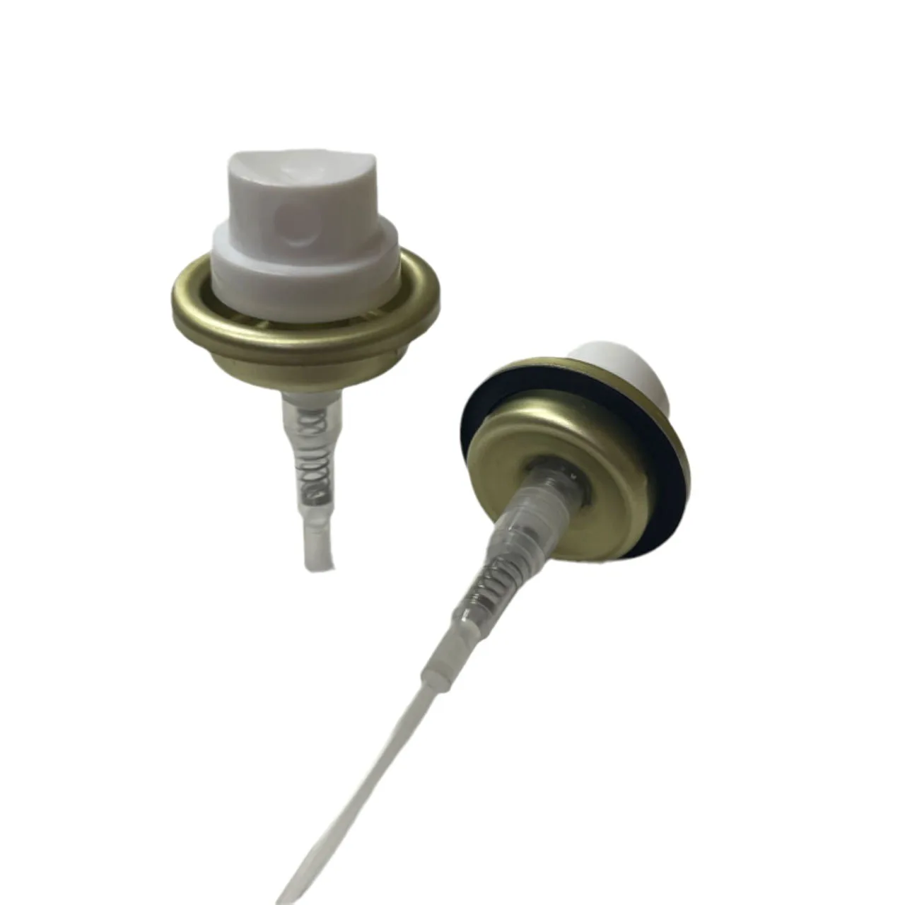 Factory Supply  White Black Aerosol  Aluminium Valves Iron Valves for Cans for Facial Mist for Perfume