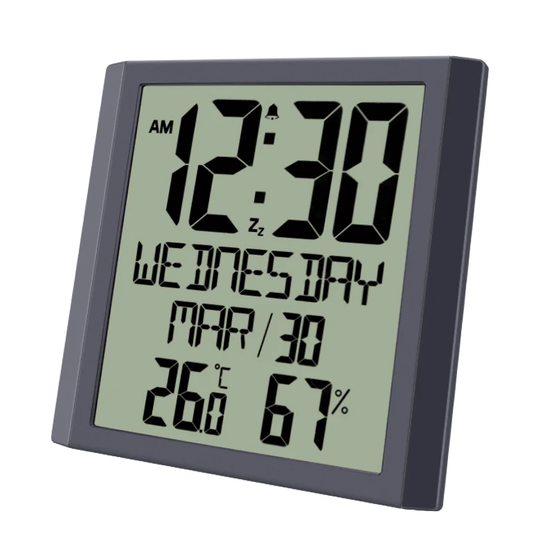 Table Bedroom Electronic Clocks Lighted Led Established New Desines Dining Room Thermometer Logo Custom Made Wall Clock