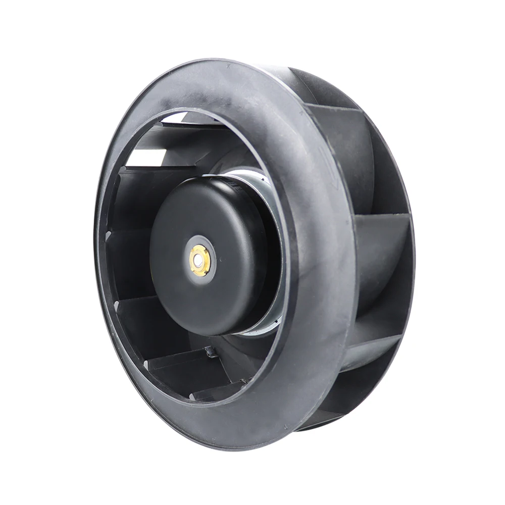 High Quality Industrial High Pressure Silent AC EC Backward Curved Blades Inline Duct 4wires 220mm 225mm Centrifugal fan