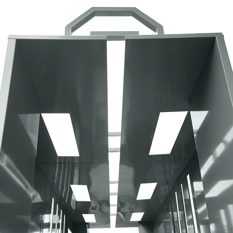 Industrial Powder Coating Paint Booth for Aluminum Profile Metal Furniture