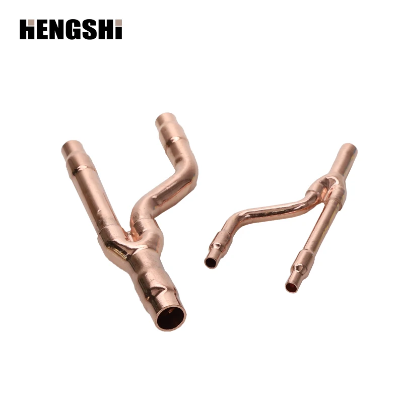 High quality air conditioner spare parts daikin refnet y joints/copper refnet joints/copper branch pipe for VRV air conditioner