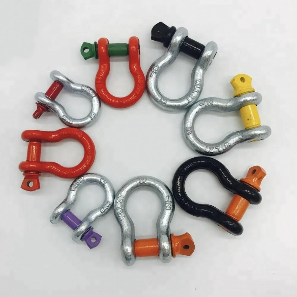 Rigging Hardware Chain G213 Round Pin Bow Shackle