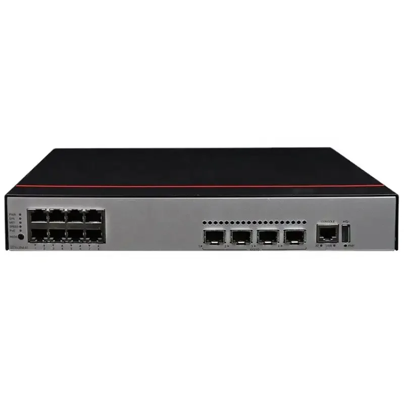 S5735S-L8T4S-A1 98011285 S5700 S5735S-L1 Series 8*10/100/1000BASE-T ports, 4*GE SFP ports, AC power switch for h w