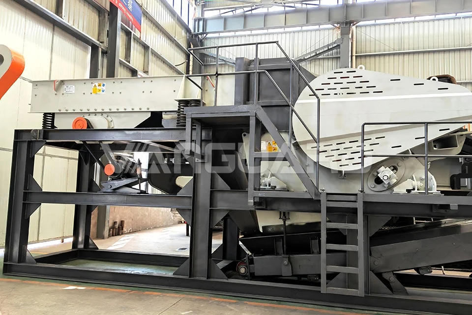 Quarry Crushing Plants Movable Granite Limestone Gravel Primary Rock Stone Jaw Crusher Crushing Line For Sale