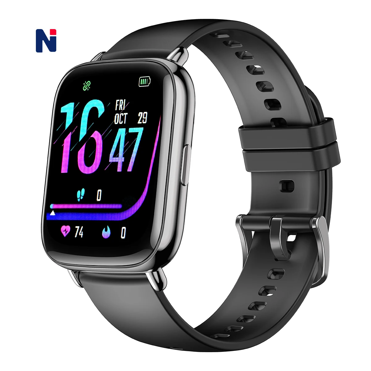 New touch screen noise fitness  gps NFC smartwatch relojes de mujer manufacturer