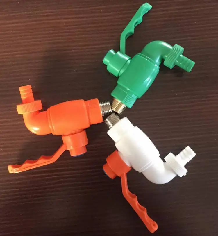 New products copper thread tap plastic turkey bibcock tap plastic faucet pvc tap
