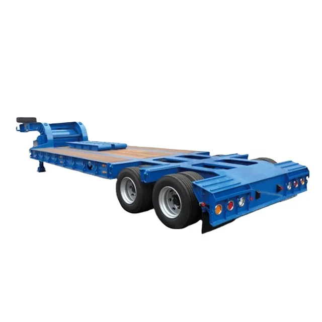 hydraulic drop deck low loader and widener trailer
