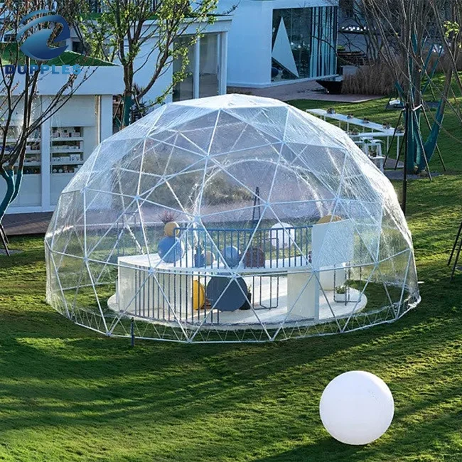 China Supplier Clear Igloo Garden Screen House Dome Tent Transparent PVC Event Dome Tent
