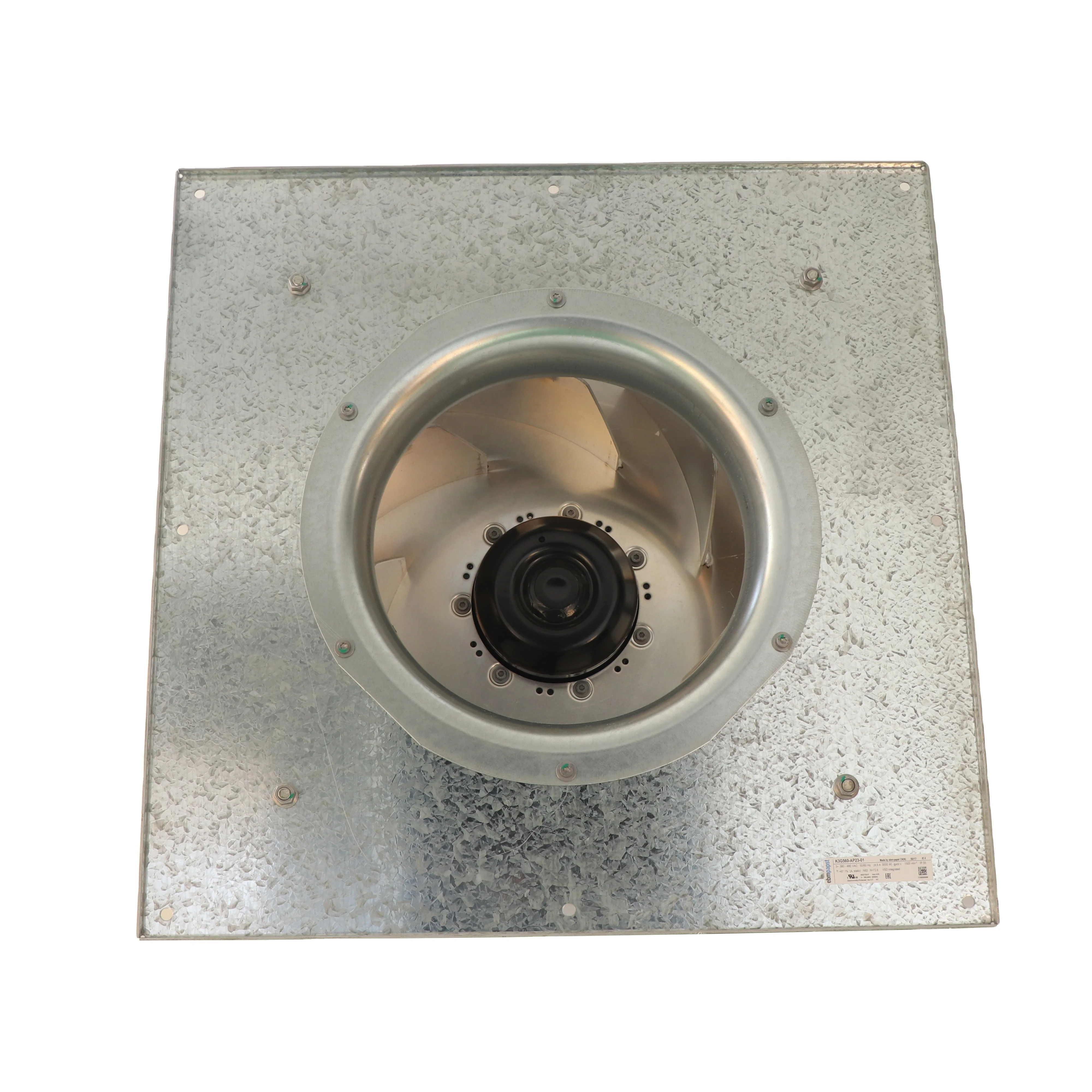 Ebmpapst K3G560-PB31-03 K3G560-PB31-03/F02 400V EC 6.5A аппарат для кондиционирования воздуха центробежное охлаждение AHU вентилятор K3G560-PB31-03/F01