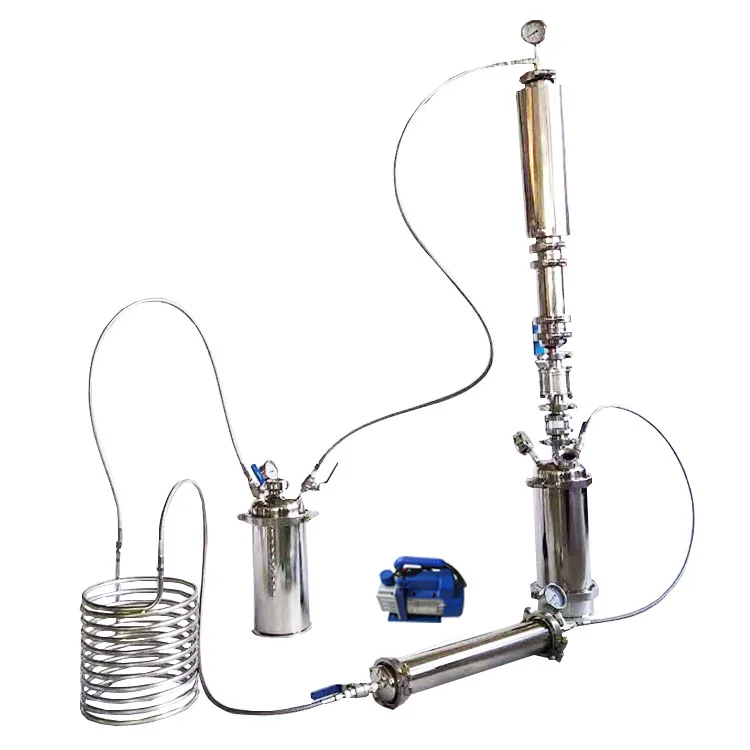 Hot Sale Stainless Steel Dewaxing Column Active 1lb Turnkey Closed Loop Extractor System