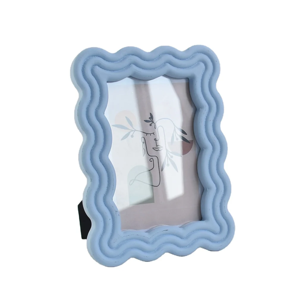 Wholesales Custom Factory Wooden Carved MDF Photo frame 4x6 5X7 Photo Frame