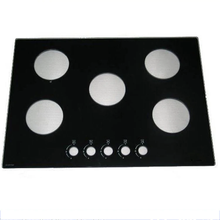 Brazil 6mm table glass tempered cooktop parts tempered glass for gas stove oven glass