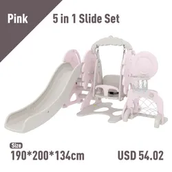 Inhebaby toy DX-HT01Kids Letter Swing Slide