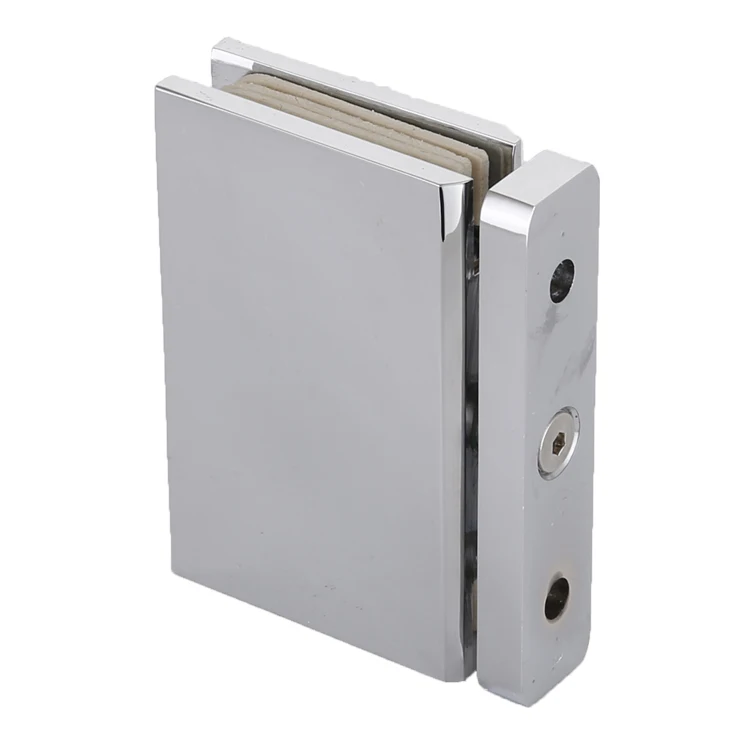 Factory hot sale  Stainless Steel Material Shower room accessories Sliver color 0 degree glass door Shower hinge