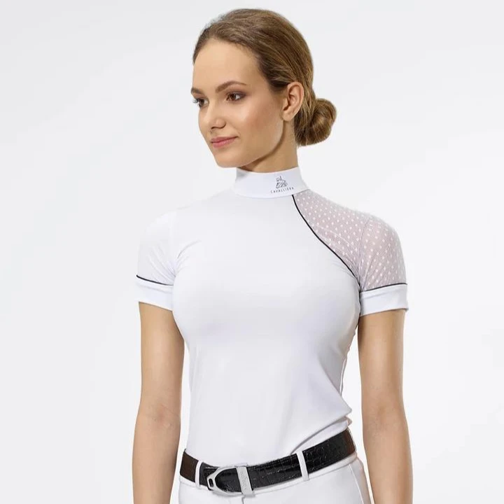 Женская летняя быстросохнущая рубашка с простым вырезом и защитой от морщин