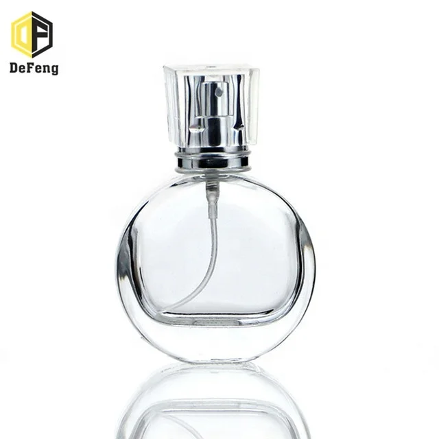 30ml Screw mouth round perfume glass bottle spray perfume bottle
