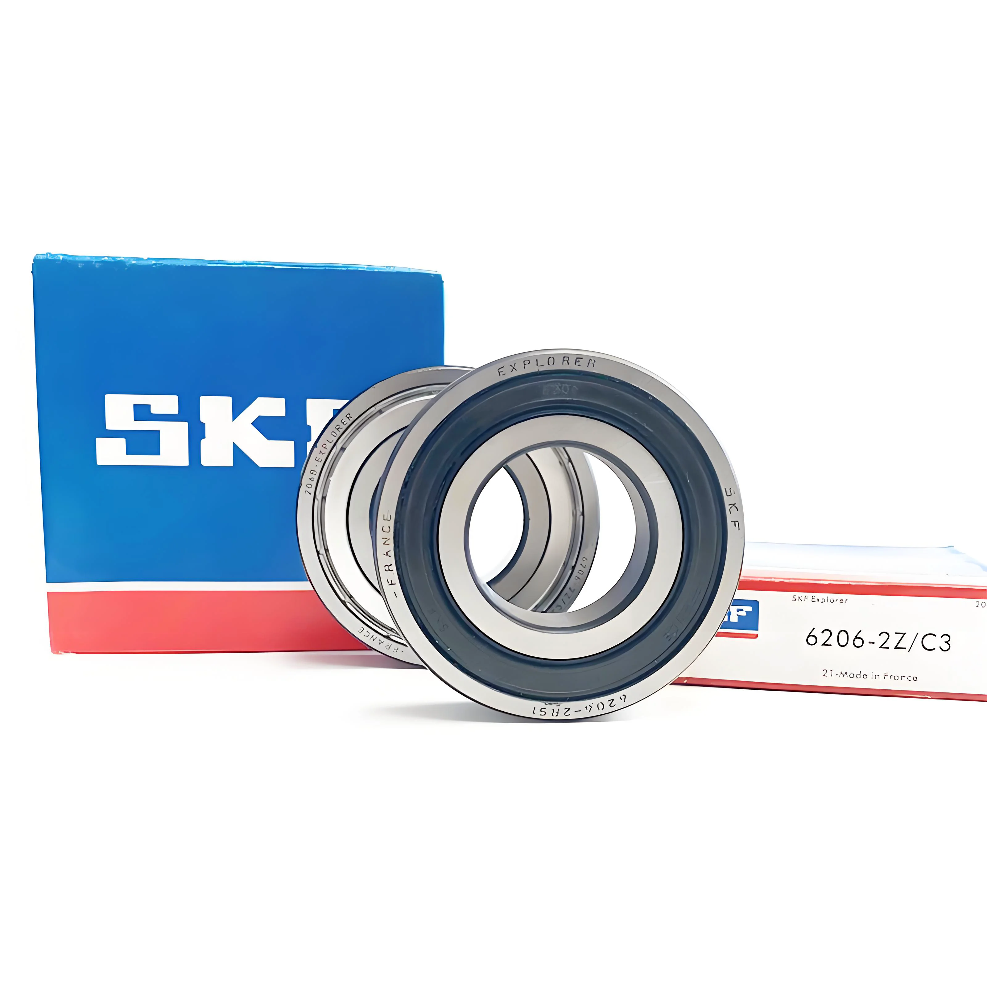 high quality original SKF 6307 2rs zz p5 p6 c3 maintenance-free deep groove ball bearings 35x72x17mm