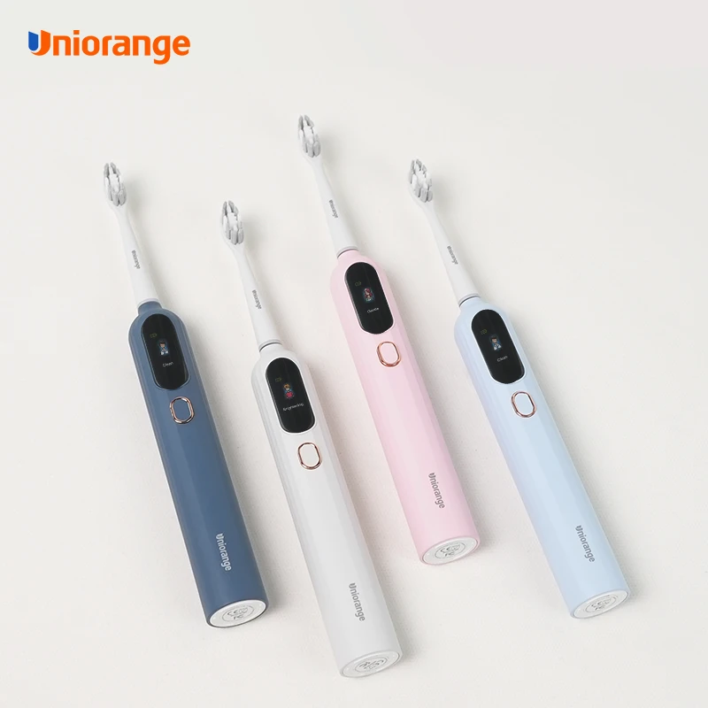 Глубокая 45 градусов колебания двойного действия отбеливающая волнистая зубная щетка колебательная и вибрационная волна звуковая электрическая