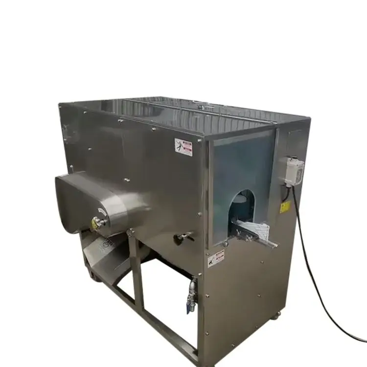 Fish Meat And Bone Separator Fish Splitting Fish Fillets Cutting Machine