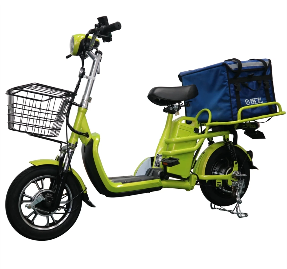 2021 Best Wholesale Cheap 350W Cargo Electric Bike Delivery Electrical Bicycle for Sell